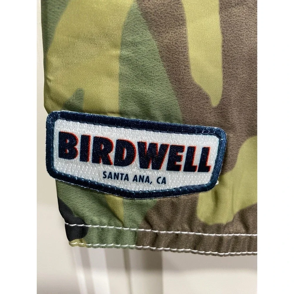 Birdwell Beach Britches Mens 38 Camo Made In USA Board Shorts Swim Trunks